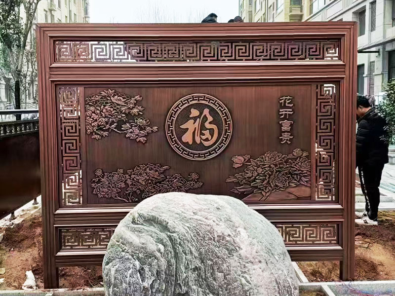 鋁藝屏風/影壁墻